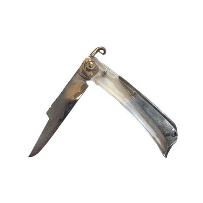 Le couteau pliant Le Montmirail transparent, modèle unique