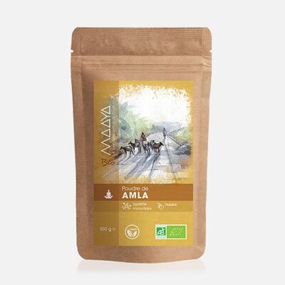 Poudre d'Amla BIO. 100 gm