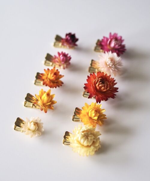 Dried Flower Clip | Flower Paperclip | Small