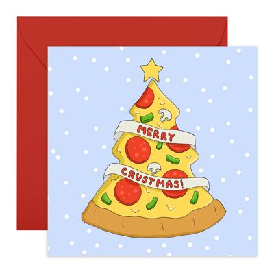 Merry Crustmas Card | Eco-Friendly, Made in UK