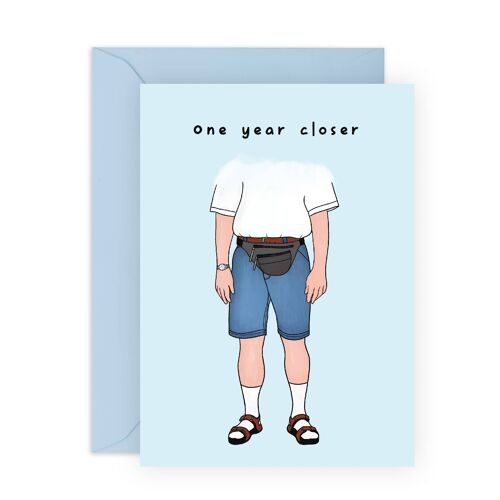 One Year Closer Card | Eco-Friendly, Made in UK