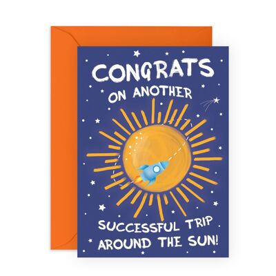 Successful Trip Around The Sun Card | Eco-Friendly, UK made 2