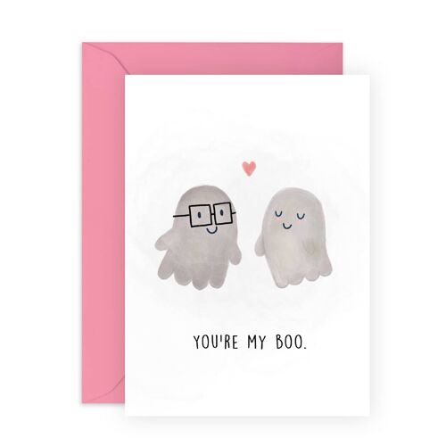 You're My Boo Cute Card | Eco-Friendly, Made in UK