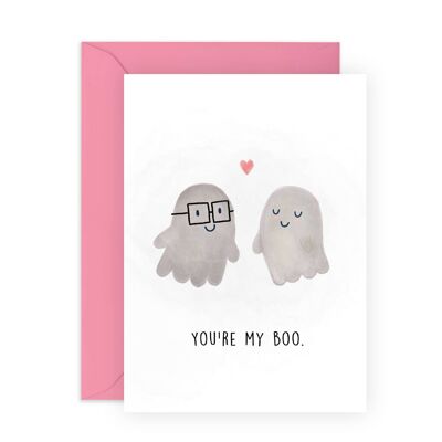 You're My Boo Cute Card | Eco-Friendly, Made in UK