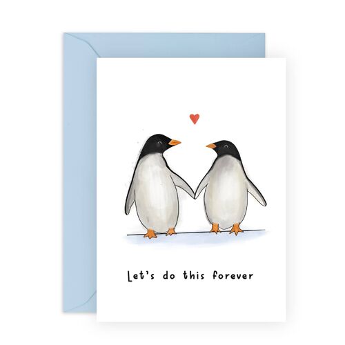 Let's Do This Forever Cute Card | Eco-Friendly, Made in UK