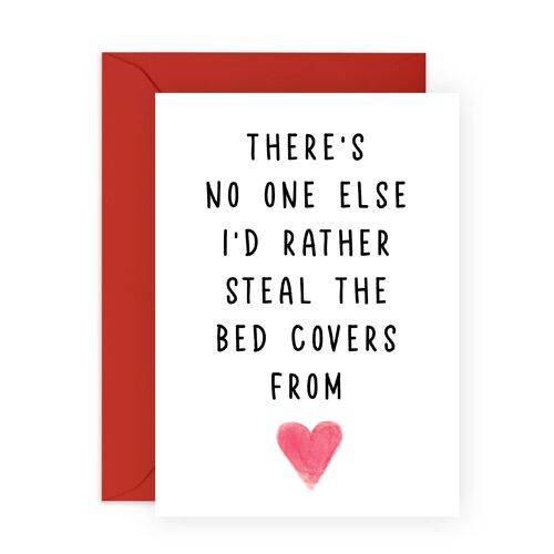 Steal The Bed Covers From Card | Eco-Friendly, Made in UK