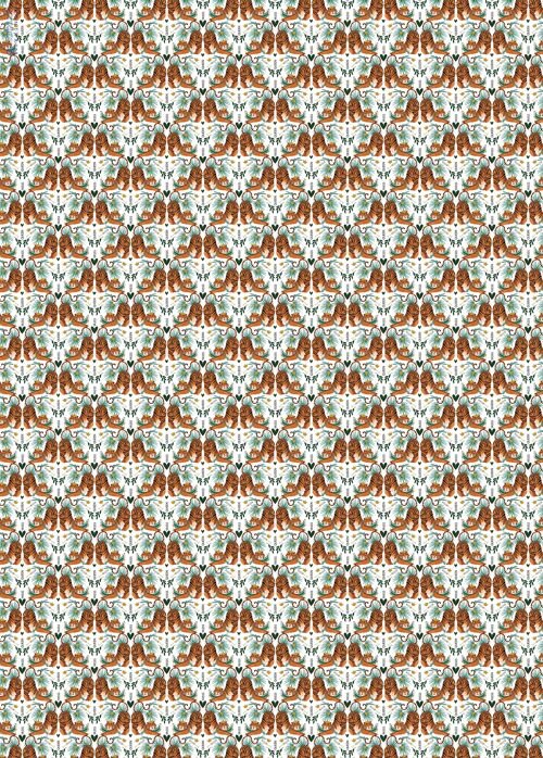 Tiger Wrapping Paper | Recyclable, Made in UK