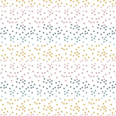 Colorful Stars Wrapping Paper | Recyclable, Made in UK