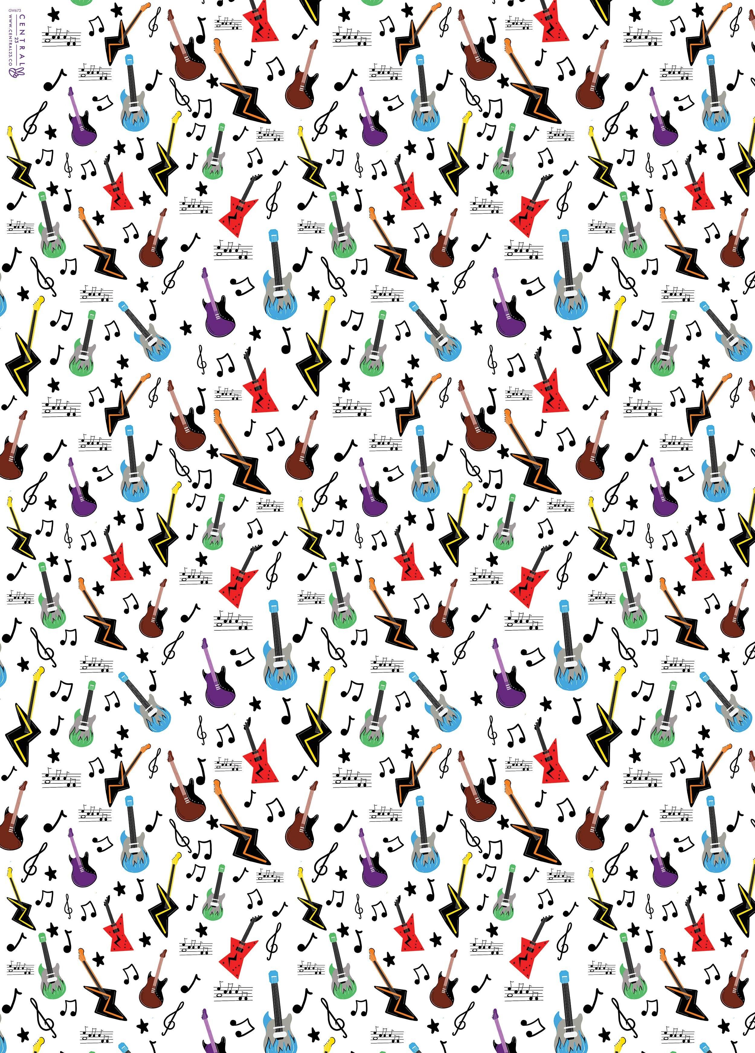 Carta da regalo per chitarra | Riciclabile, prodotto nel Regno Unito