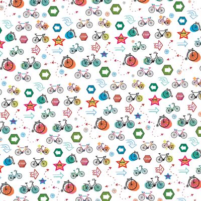 Carta da regalo per biciclette e segnali stradali | Riciclabile, prodotto nel Regno Unito