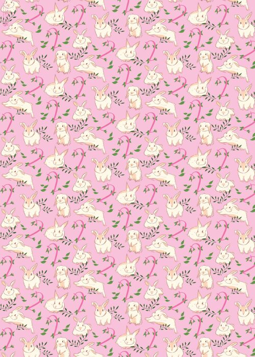 Birthday Girl Rabbit Wrapping Paper | Recyclable, Made in UK