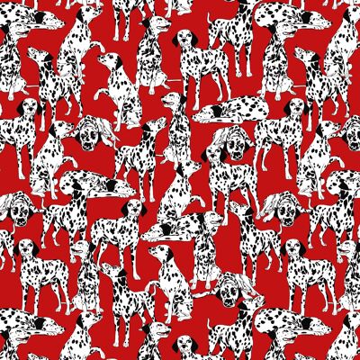 Dalmatiner-Hund Geschenkpapier | Recycelbar, hergestellt in Großbritannien