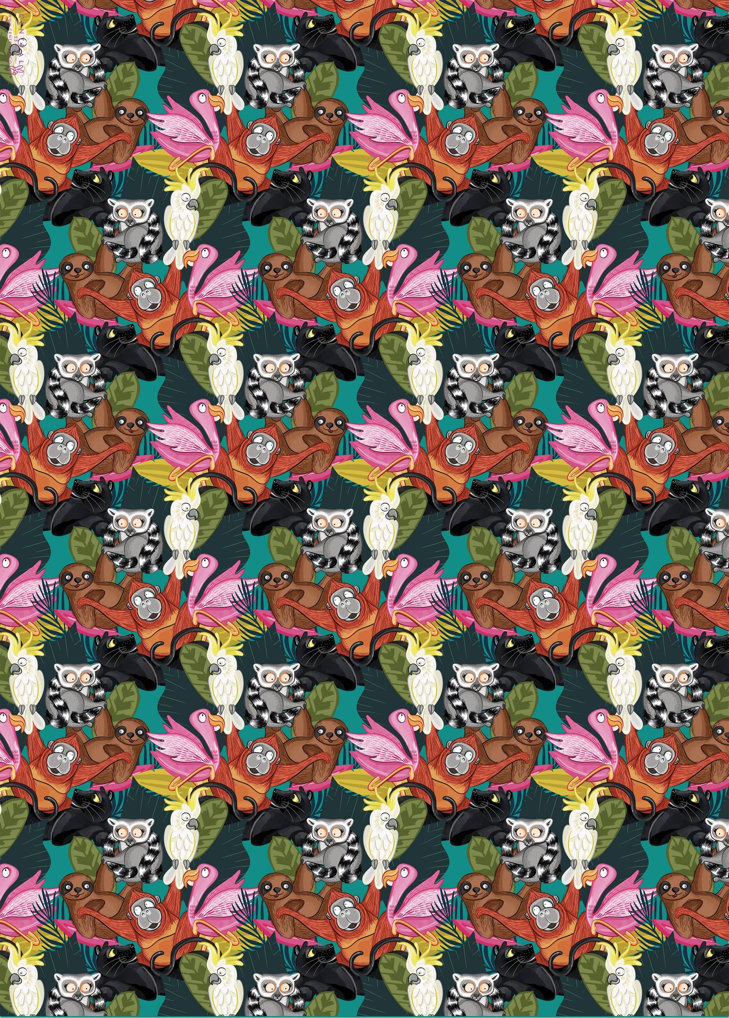 Carta da regalo per zoo | Riciclabile, prodotto nel Regno Unito