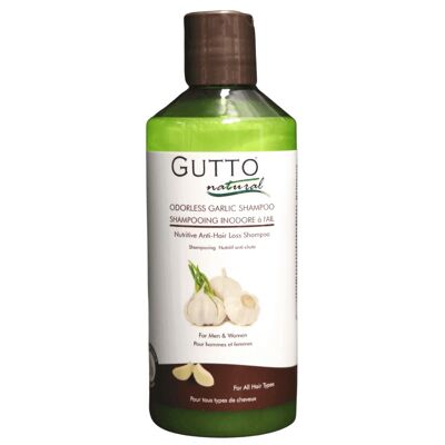 Odorless Garlic Shampoo for Hair Regrowth