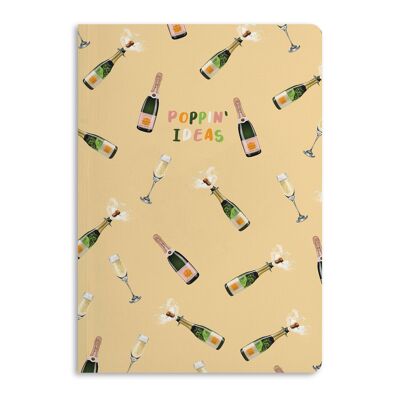 Carnet d'idées Poppin', journal ligné | Respectueux de la nature