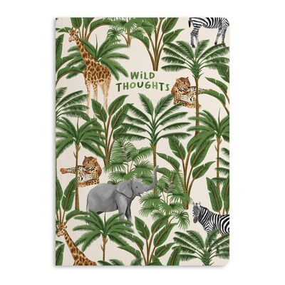 Wild Thoughts Notebook, Ruled Journal | Eco-Friendly 1
