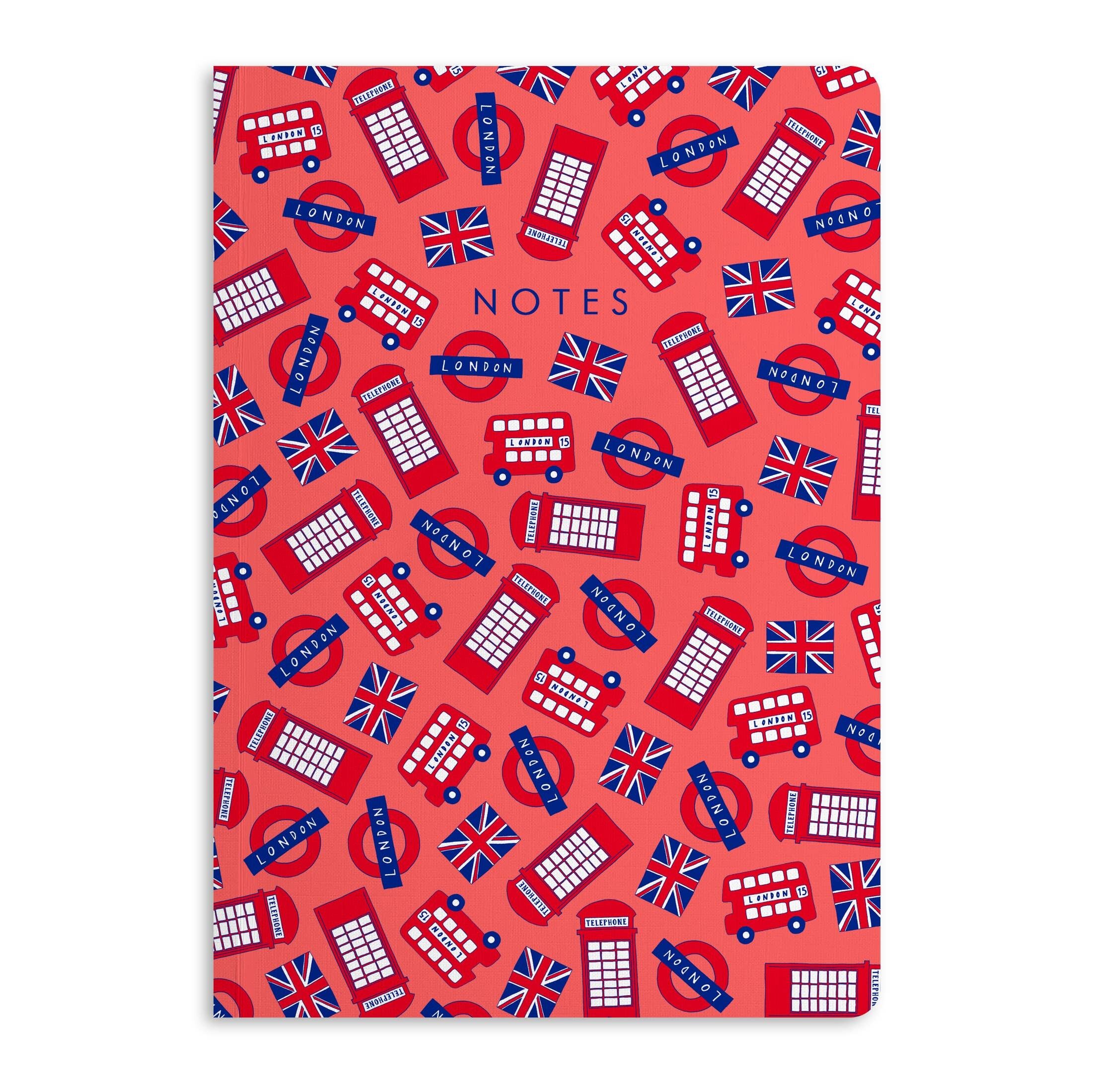 Blocco note di Londra, diario a righe | Ecologico