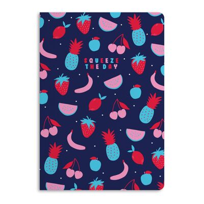 Squeeze The Day Notebook, Ruled Journal | Eco-Friendly