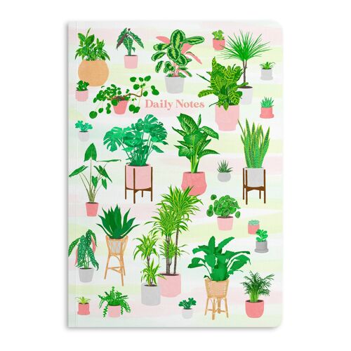 Daily Notes Plants Notebook, Ruled Journal | Eco-Friendly 1