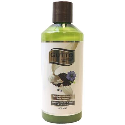 Shampoing à l'huile d'ail et de nigelle