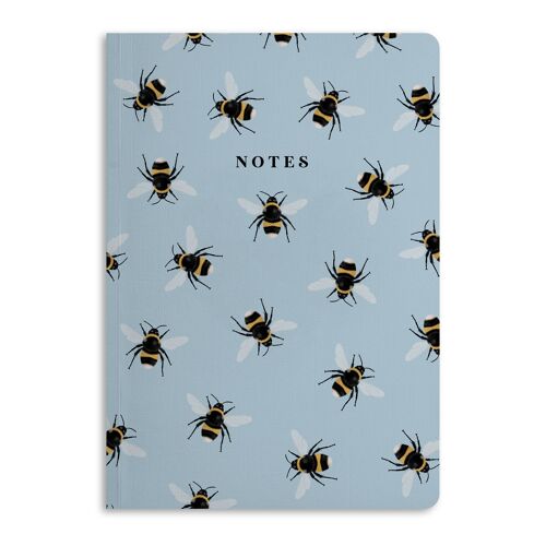 Busy Bee Notes Notebook, Ruled Journal | Eco-Friendly