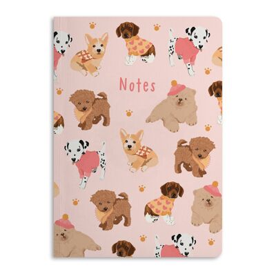 Stay Pawsitive Notes Notebook, Ruled Journal | Eco-Friendly