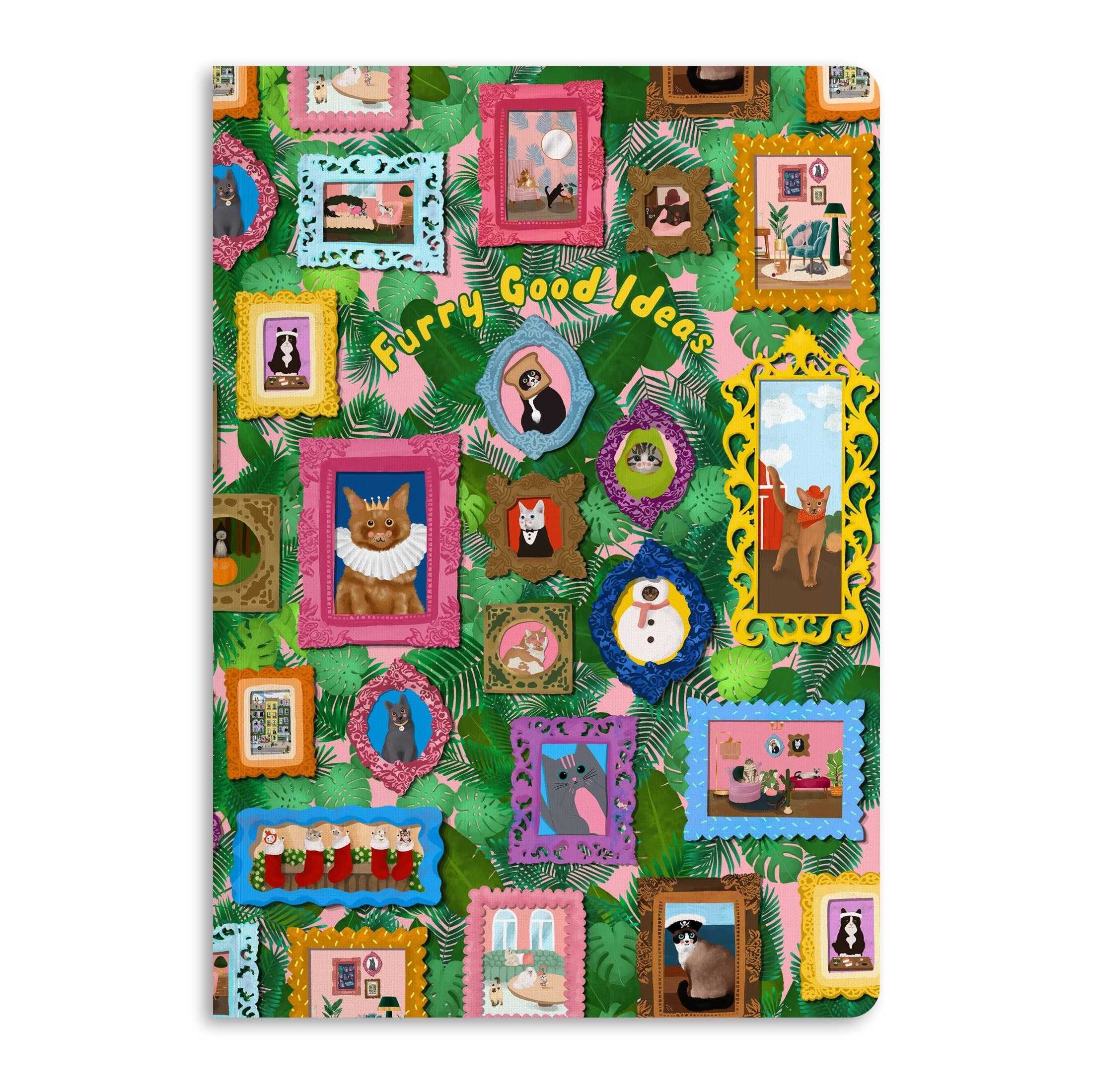 Quaderno con buone idee pelose, diario a righe | Ecologico