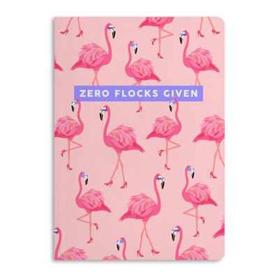 Zero Flocks Given Notebook, Ruled Journal | Eco-Friendly