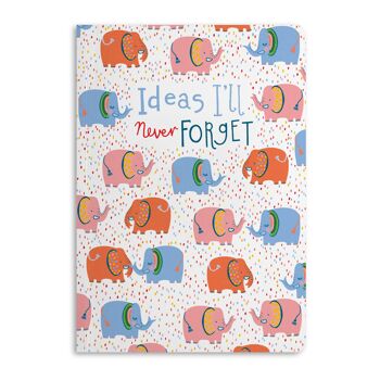 Idées que je n'oublierai jamais Notebook, Journal | Respectueux de la nature 1
