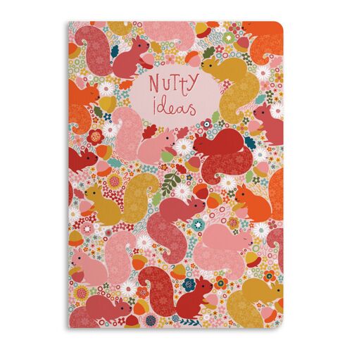 Nutty Ideas Notebook, Ruled Journal | Eco-Friendly