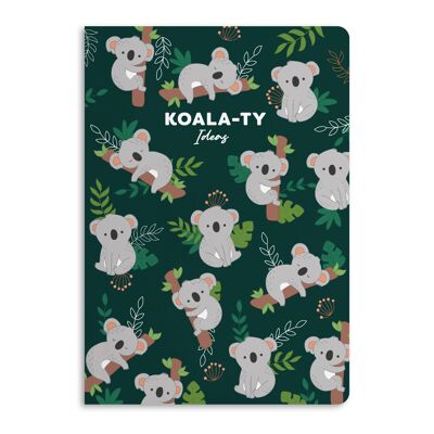 Koaly-ty Ideas Notebook, diario rayado | Respetuoso del medio ambiente