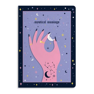 Mystical Musings Notebook, Ruled Journal | Eco-Friendly