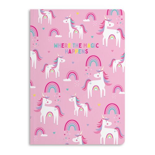 Where The Magic Happens Notebook, Journal | Eco-Friendly 2