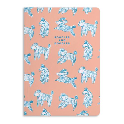 Poodles and Doodles Notebook, Ruled Journal | Eco-Friendly