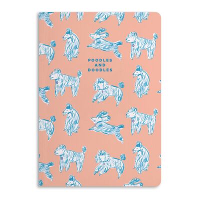 Carnet Caniches et Doodles, Journal ligné | Respectueux de la nature