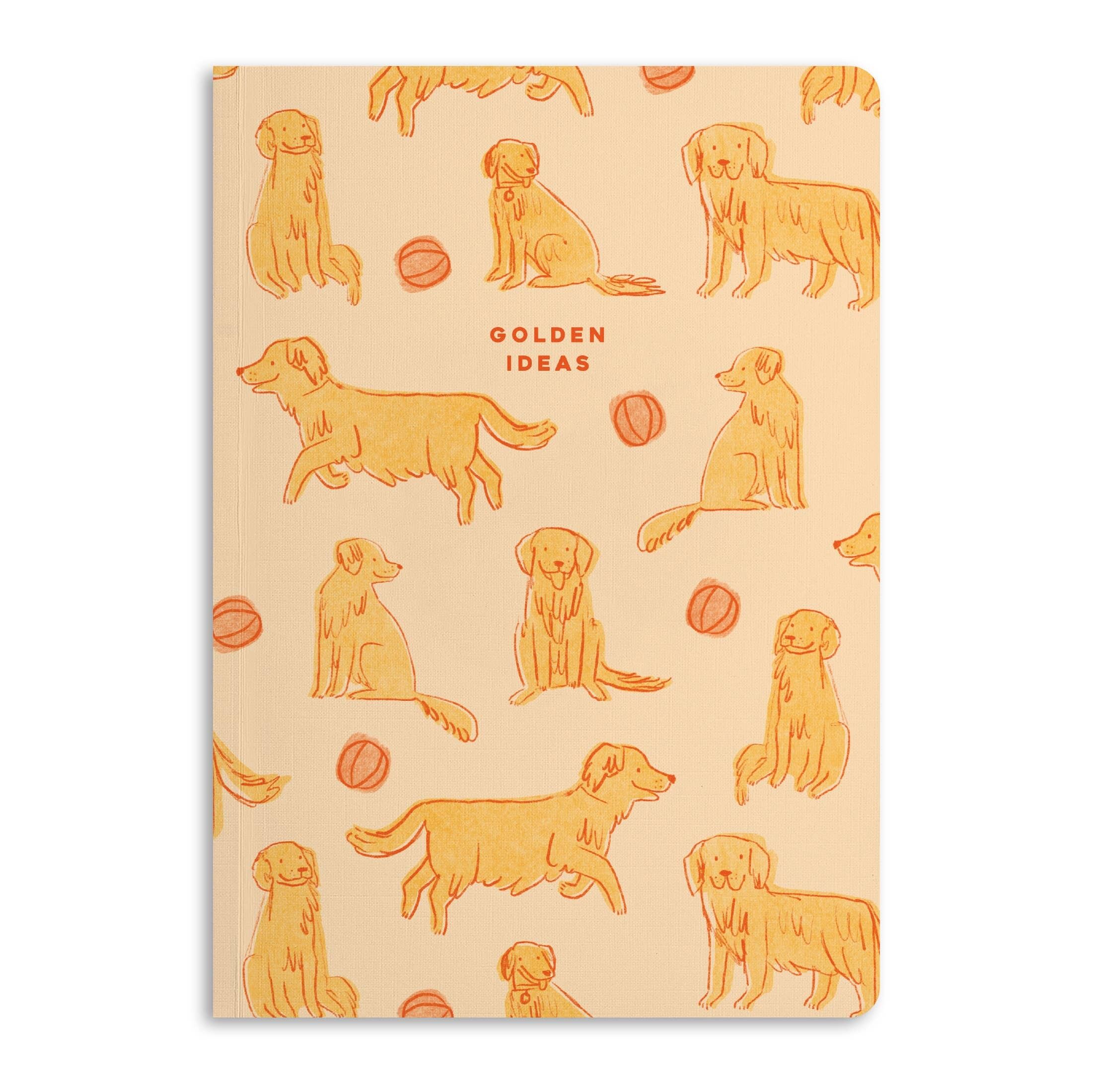 Taccuino delle idee d'oro, diario a righe | Ecologico