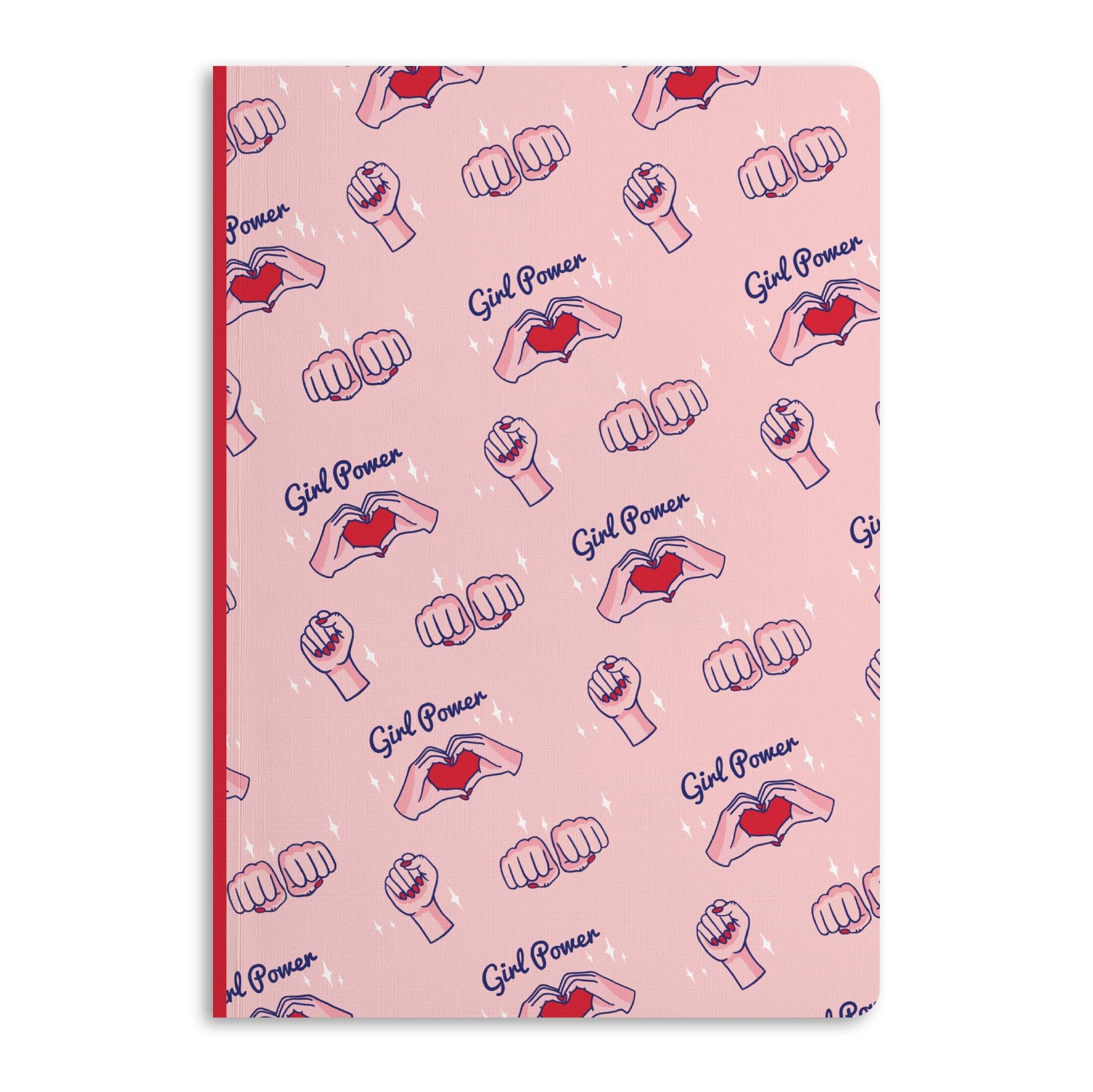 Notebook Girl Power, Diario a righe | Ecologico