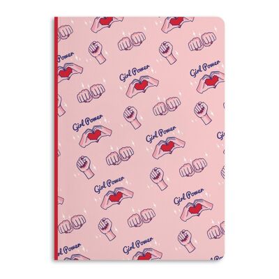 Girl Power Notebook, Ruled Journal | Eco-Friendly
