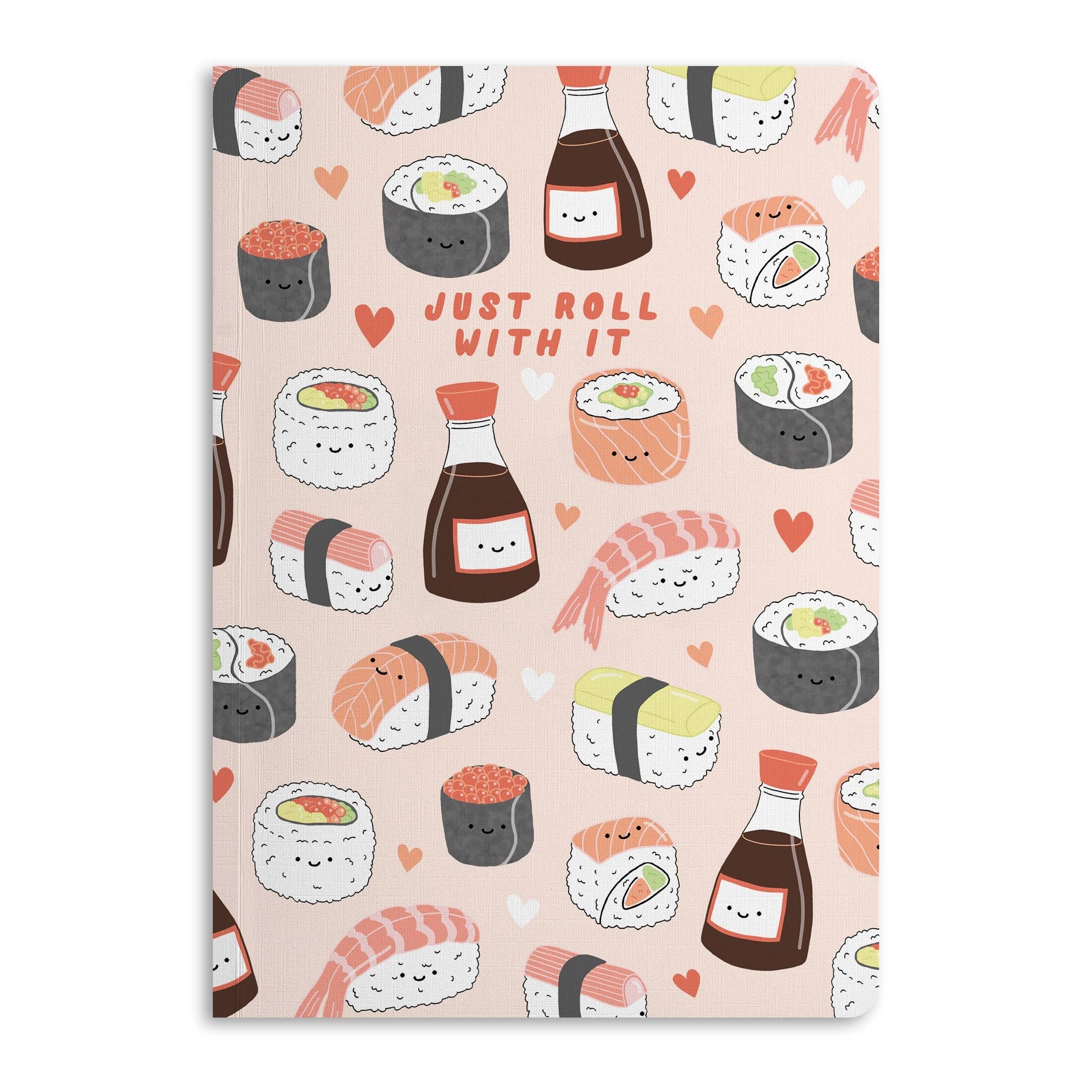 Basta rotolare con esso taccuino, diario a righe | Ecologico