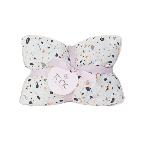 Tonic Heat Pillow Enchanted Terrazzo Blush