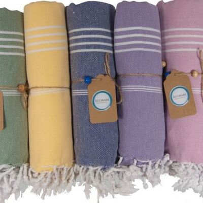 ECOBAIN Starter Set # 2 / Hamam towels // Starter package / 33 towels