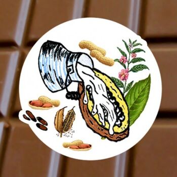 Chocolat au lait Sésame cacahuète