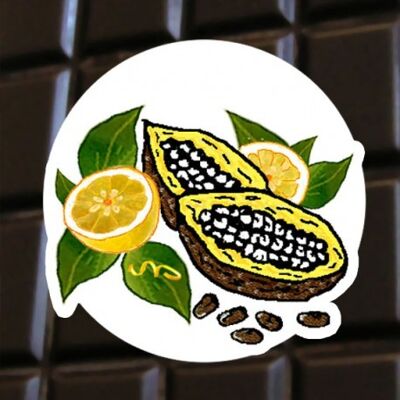 Chocolat noir Citron