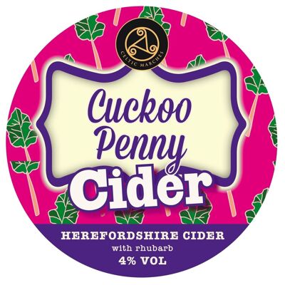 Cuckoo Penny Rhubarb Cider 4%  20L BIB