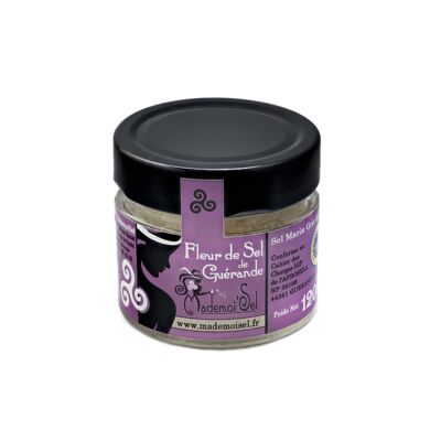 Fleur de Sel di Guérande IGP Vaso in vetro da 120g