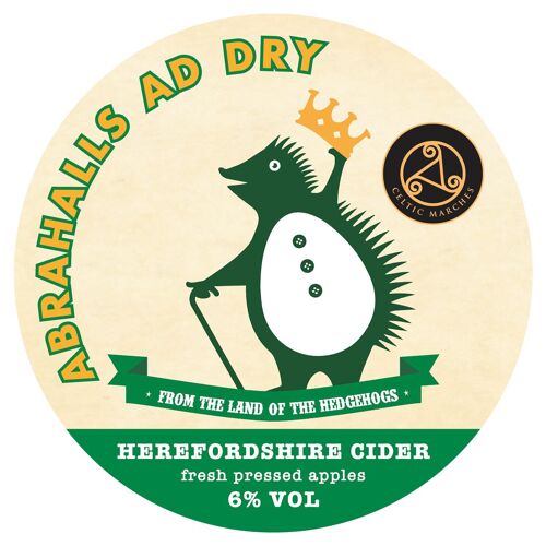 Abrahalls AD Dry Cider 6% 20L BIB