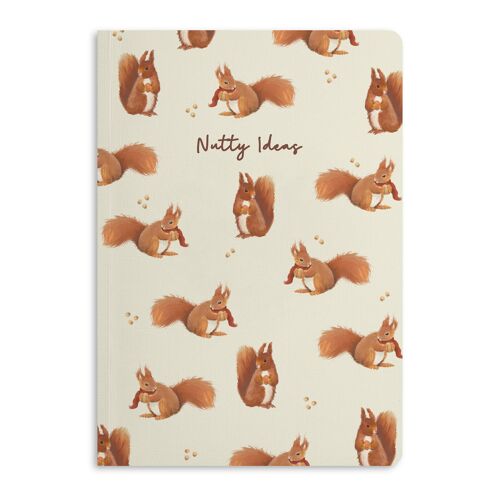 Nutty Ideas Notebook, Ruled Pages | Eco-Friendly