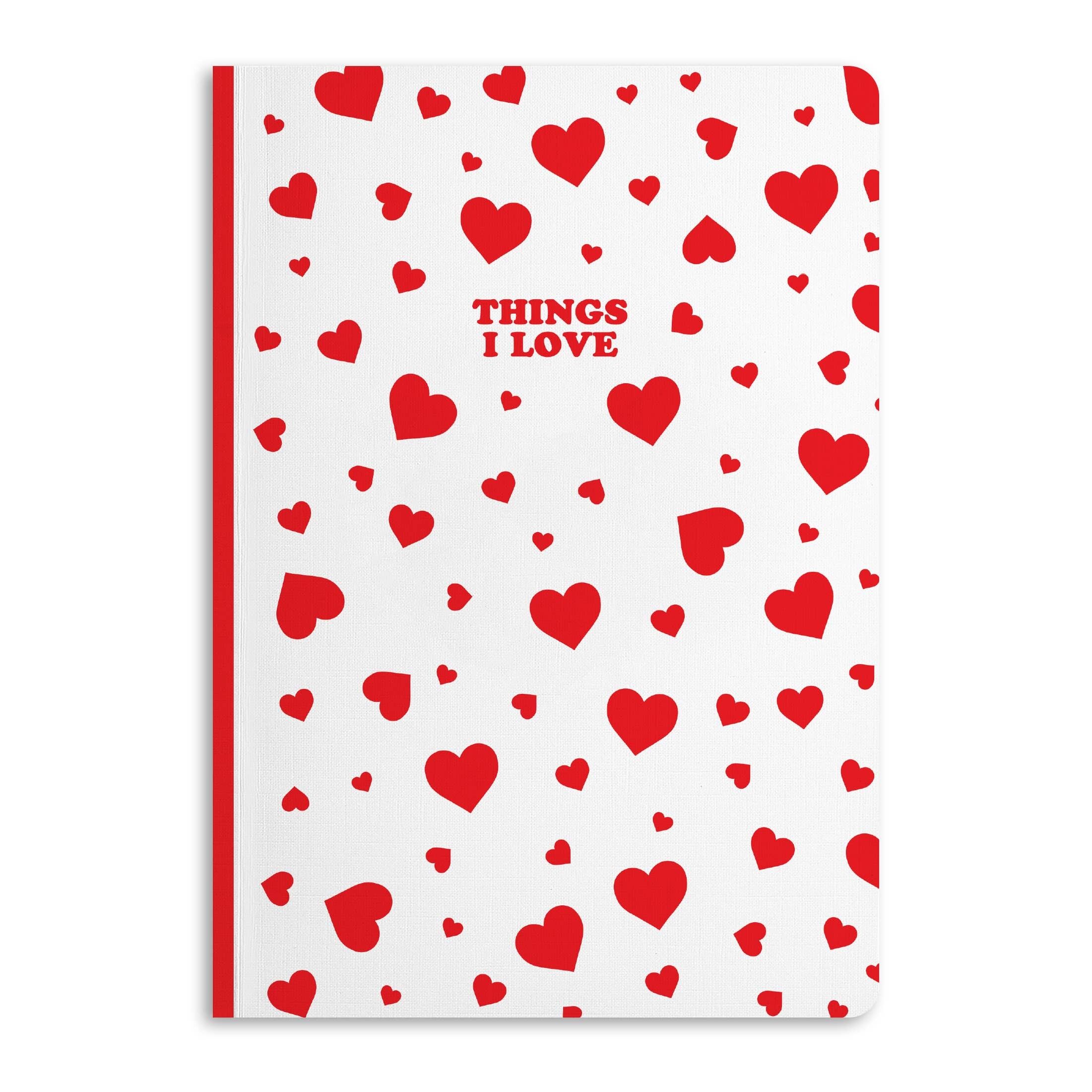 Dinge, die ich liebe Notizbuch, liniertes Notizbuch | Umweltfreundlich