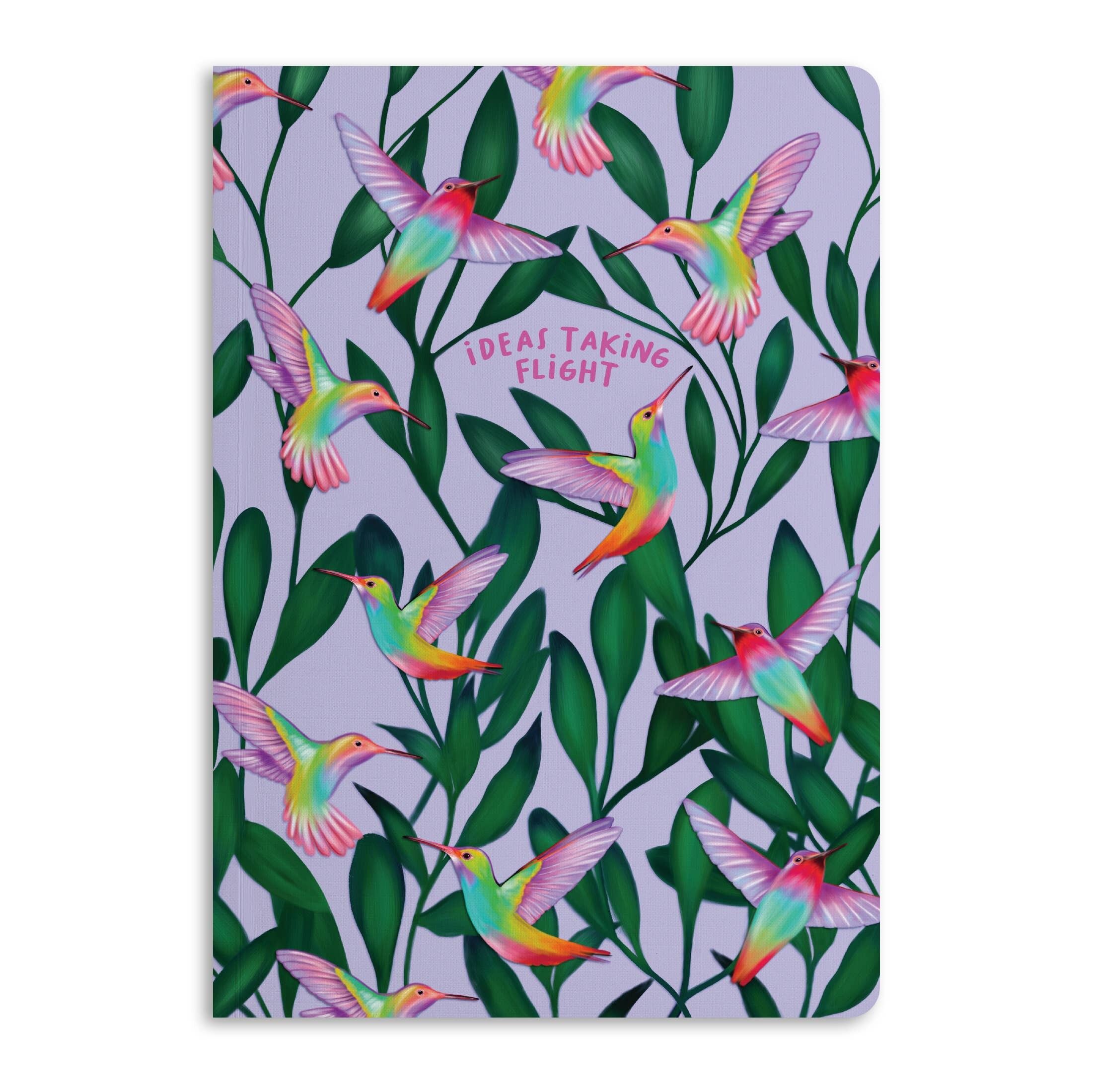 Ideen im Flug Notizbuch, liniertes Notizbuch | Umweltfreundlich