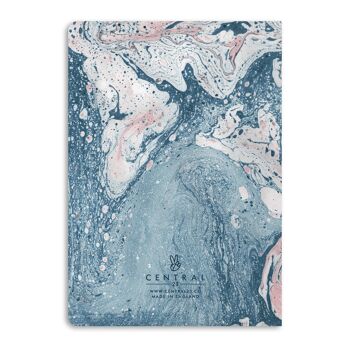 Carnet de notes en marbre d'eau, journal ligné | Respectueux de la nature 2
